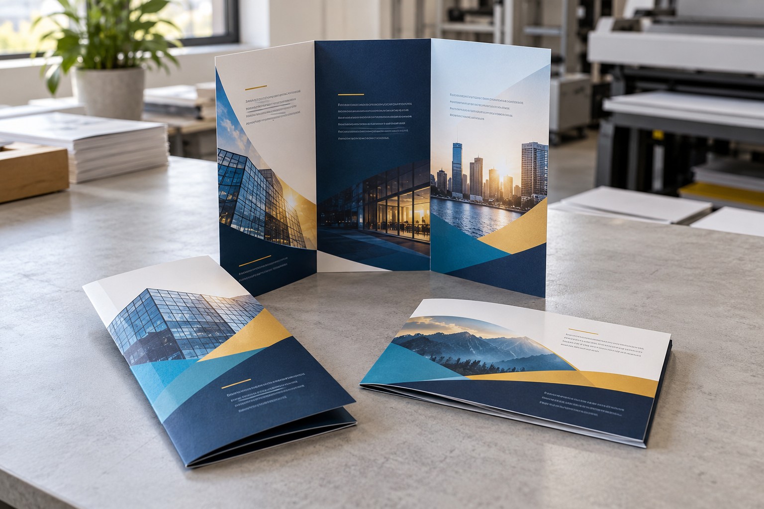 Brochures product examples